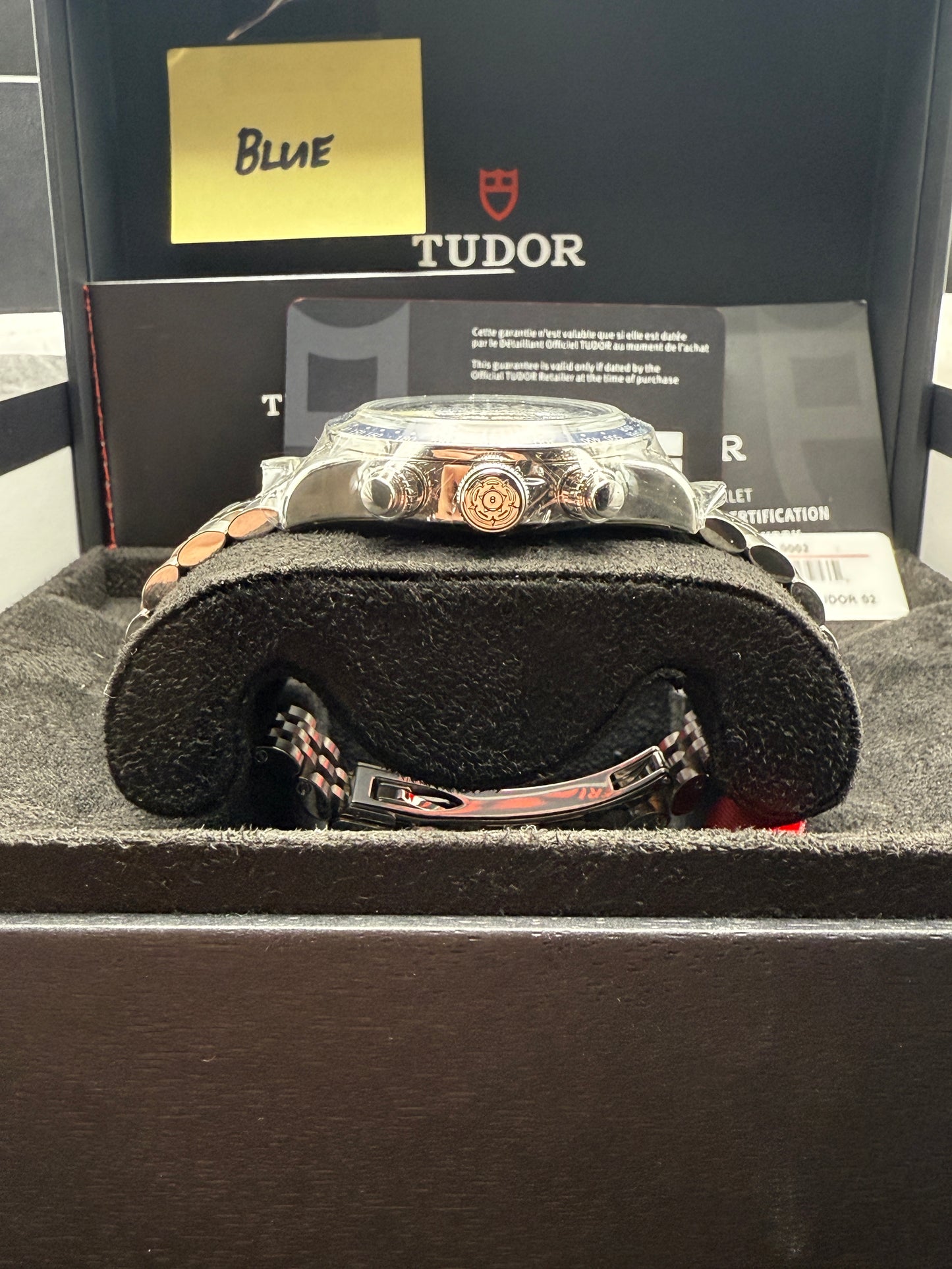 Tudor Black Bay Chrono Blue 2025 Stickered