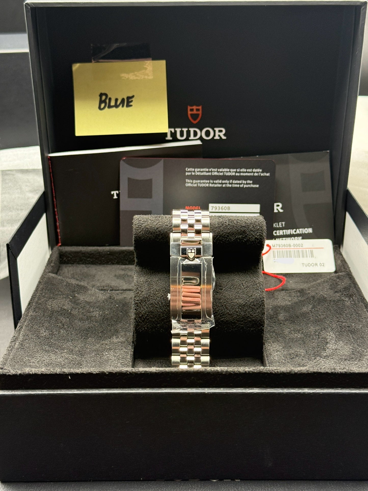 Tudor Black Bay Chrono Blue 2025 Stickered
