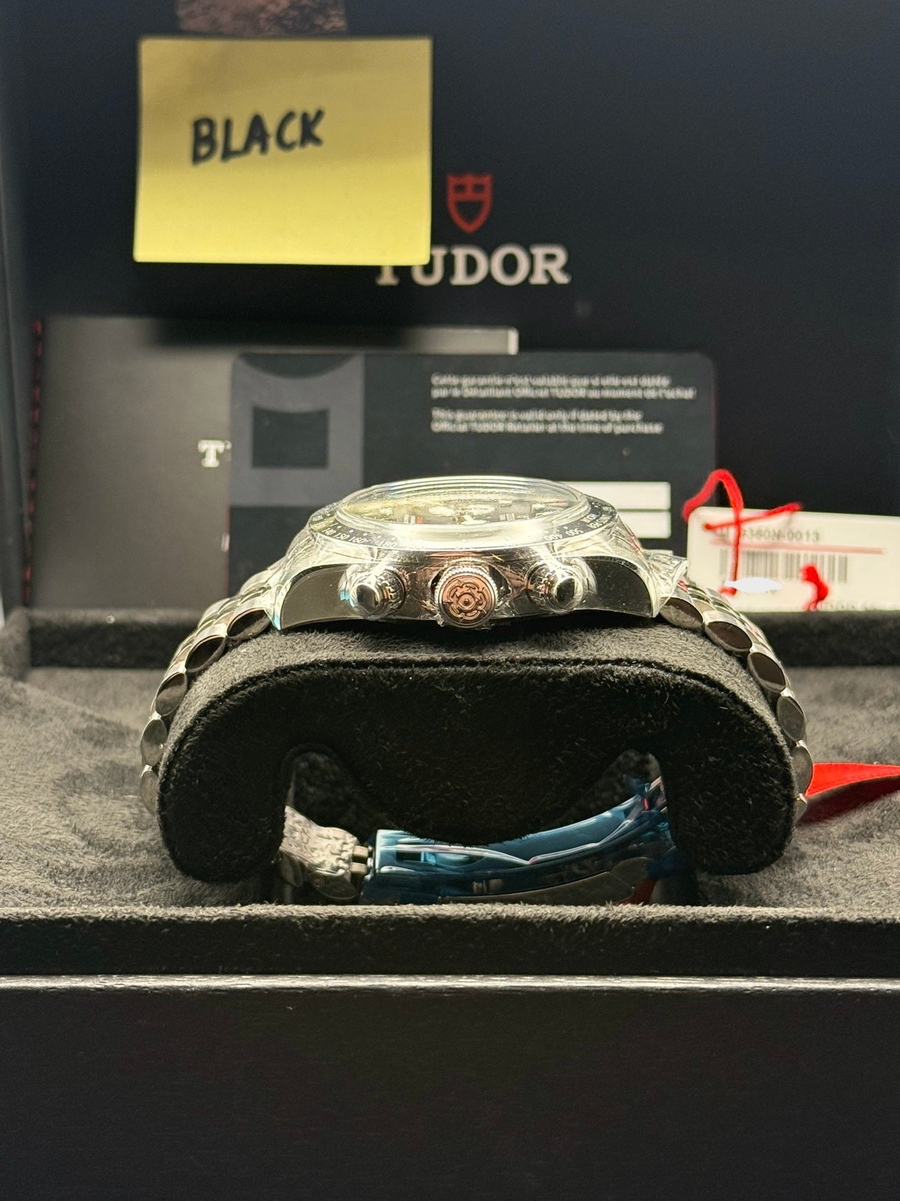 Tudor Black Bay Chrono White 2025 Stickered