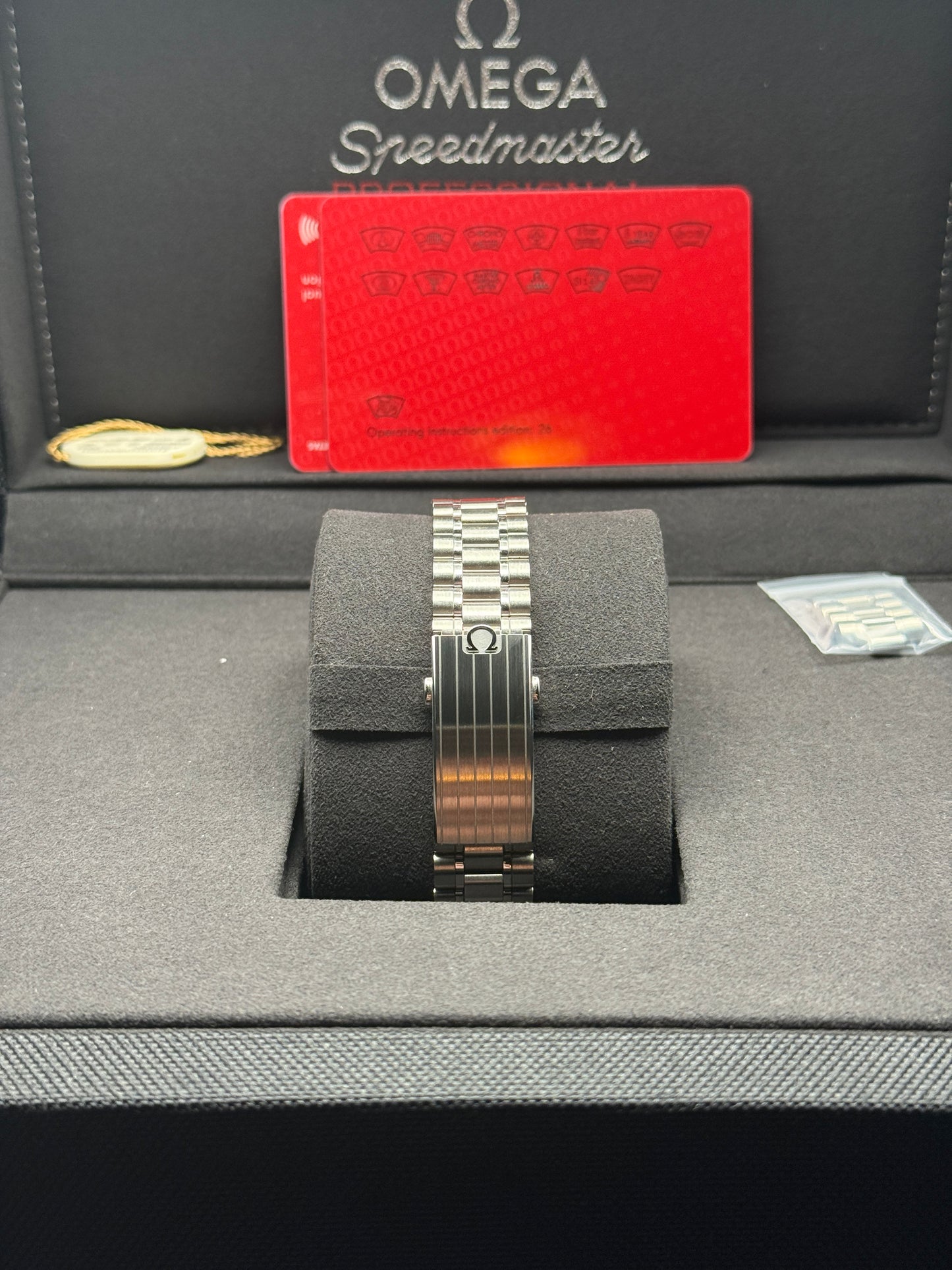 Omega Speedmaster Moonwatch White Dial 2025 Full Set