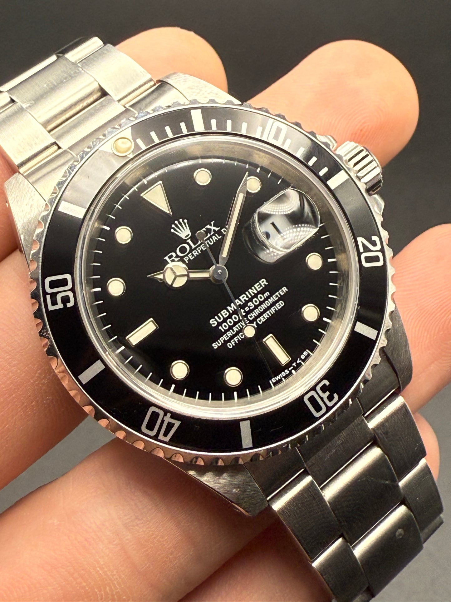 Rolex Submariner Date T Serial Box and Papers