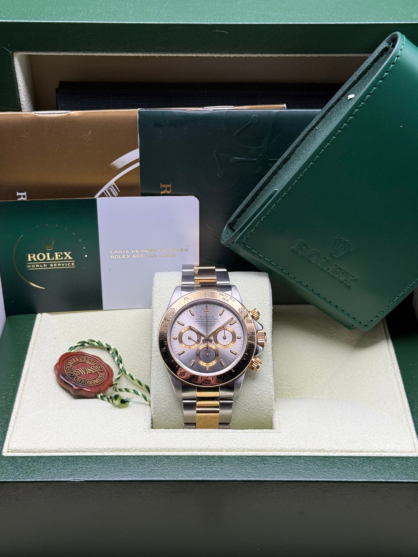 Rolex Daytona 16523 S Serial Box and 2025 RSC