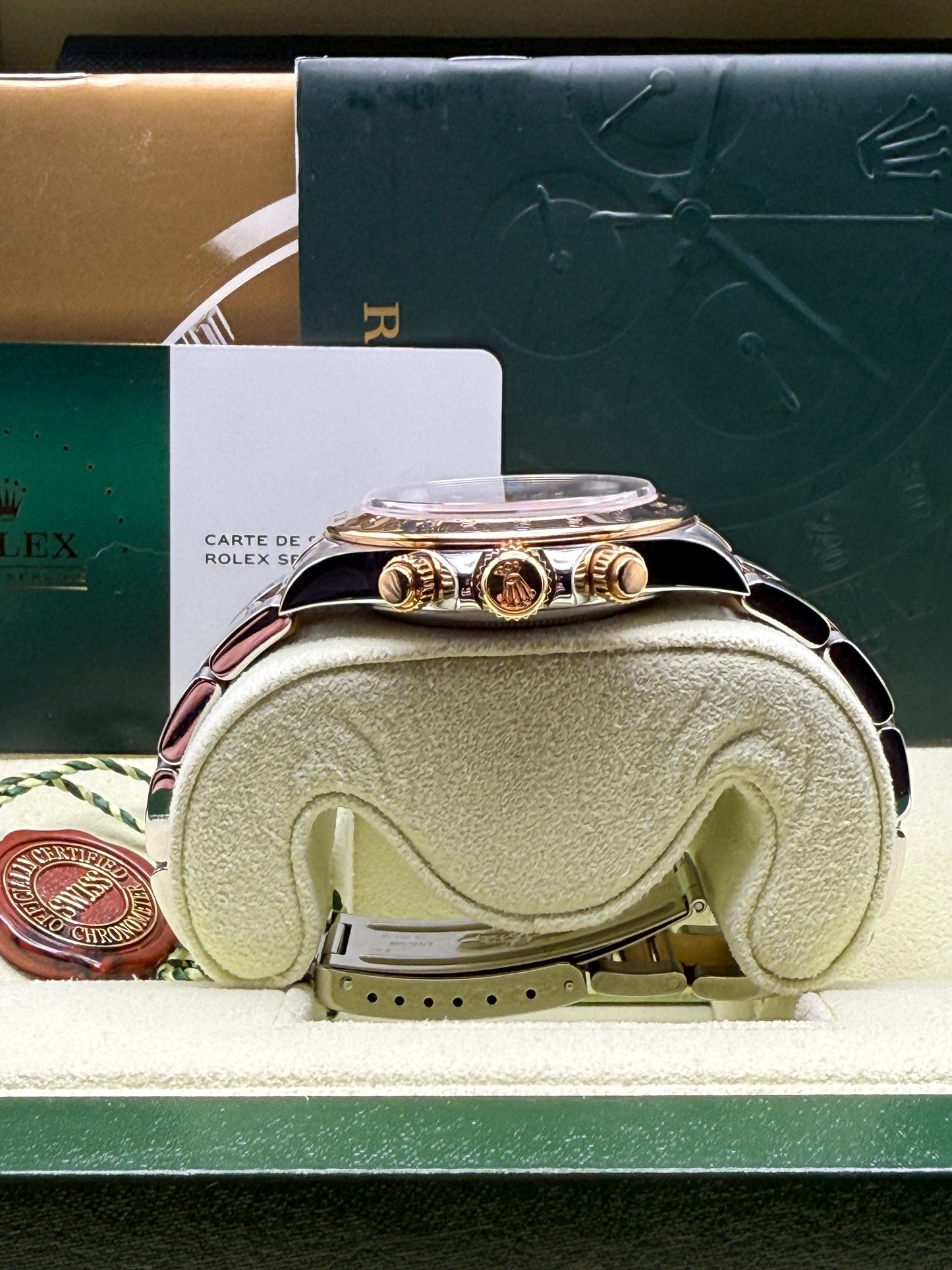 Rolex Daytona 16523 S Serial Box and 2025 RSC