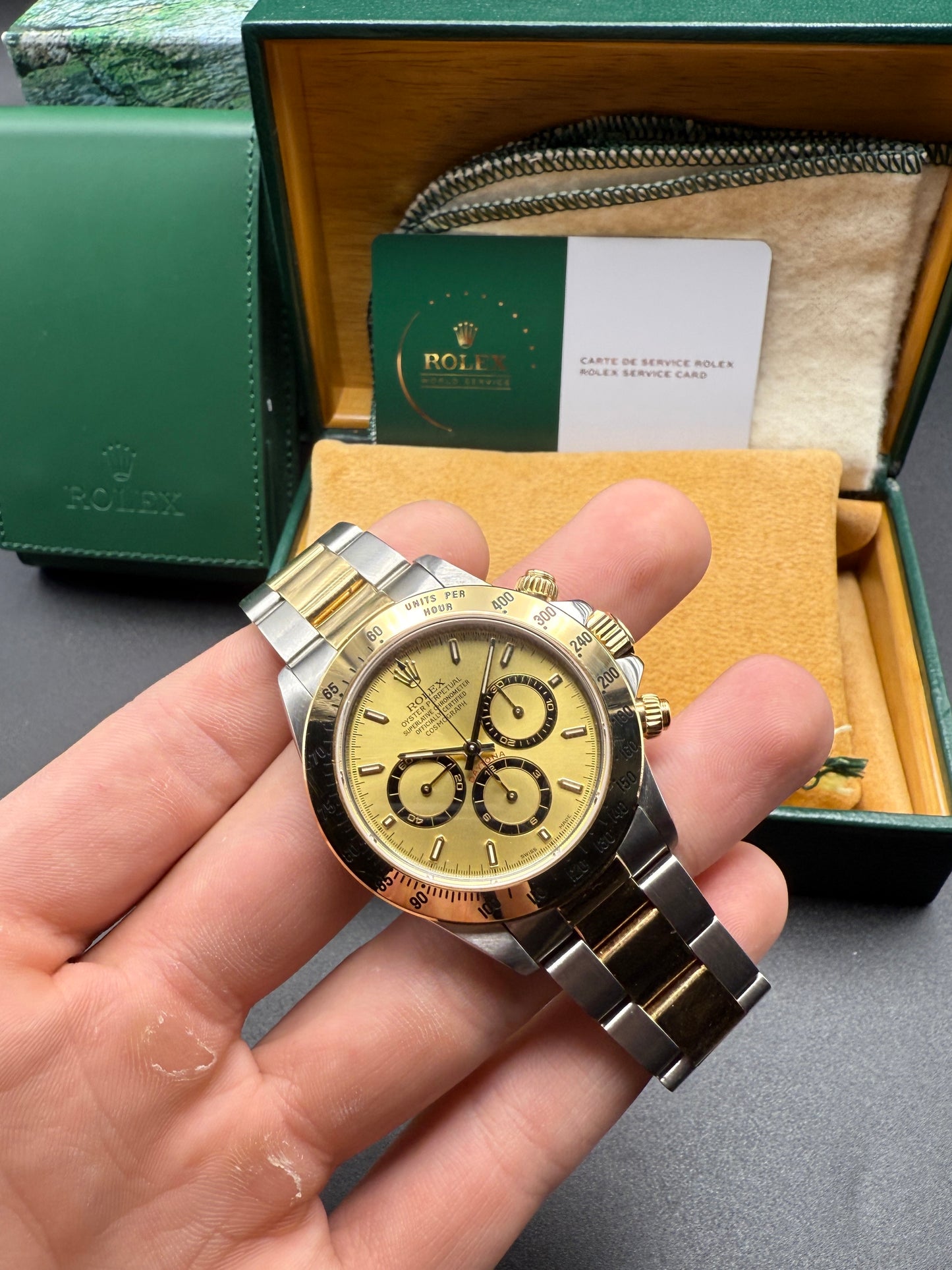 Rolex Daytona 16523 S Serial Box and 2025 RSC